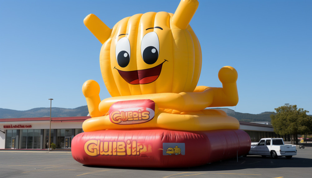 Les tendances mondiales dans l'utilisation de la publicité gonflable